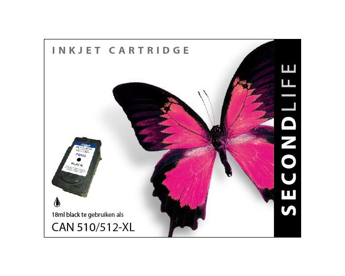 CARTRIDGE CANON 510/512 XL BLACK - 200 7 - 411051