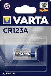 VARTA BATTERIJ LITHIUM 3V CR123A