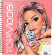 TOPMODEL CREATE YOUR KITTY COLOURING BOO