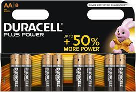 DURACELL PLUS POWER 8X AA PACK