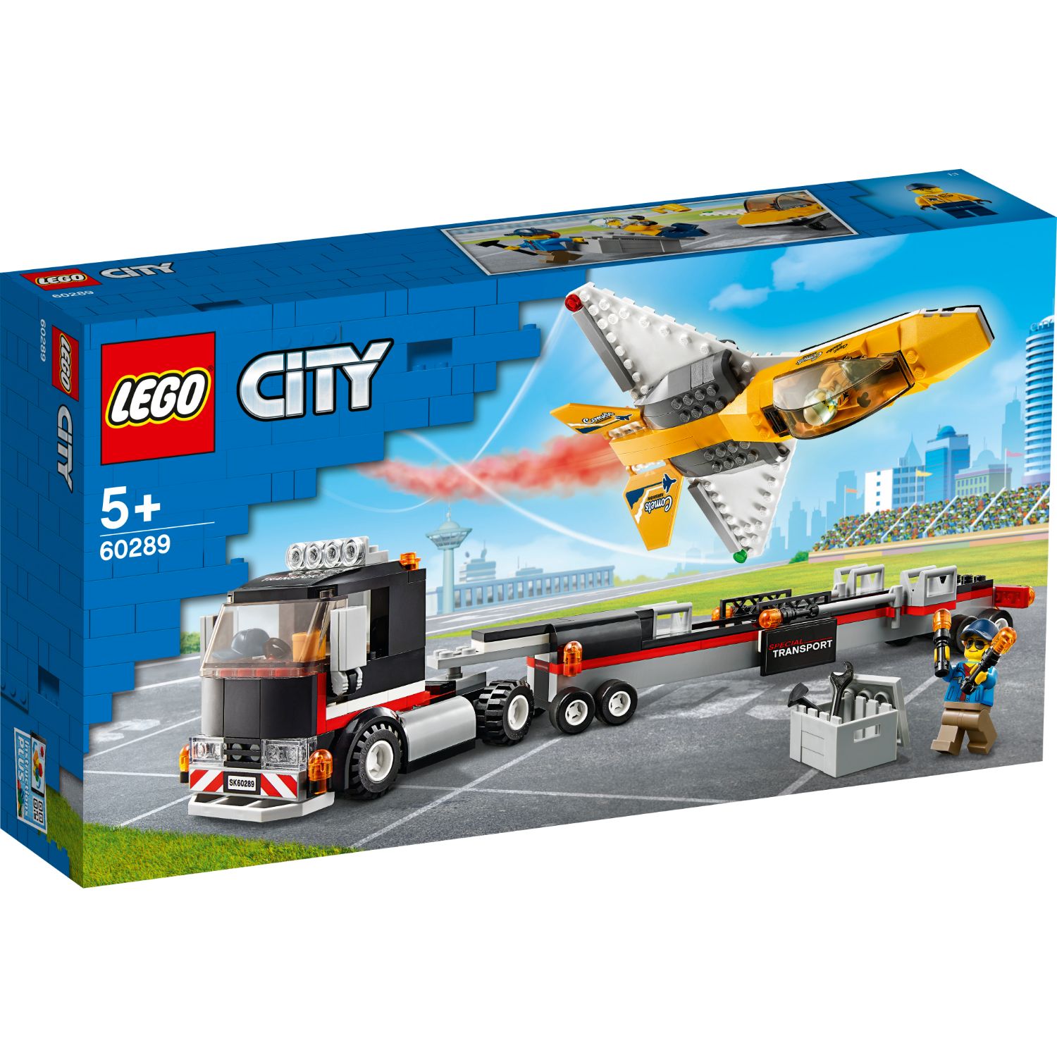 LEGO CITY 60289 VLIEGSHOWJETTRANSPORT