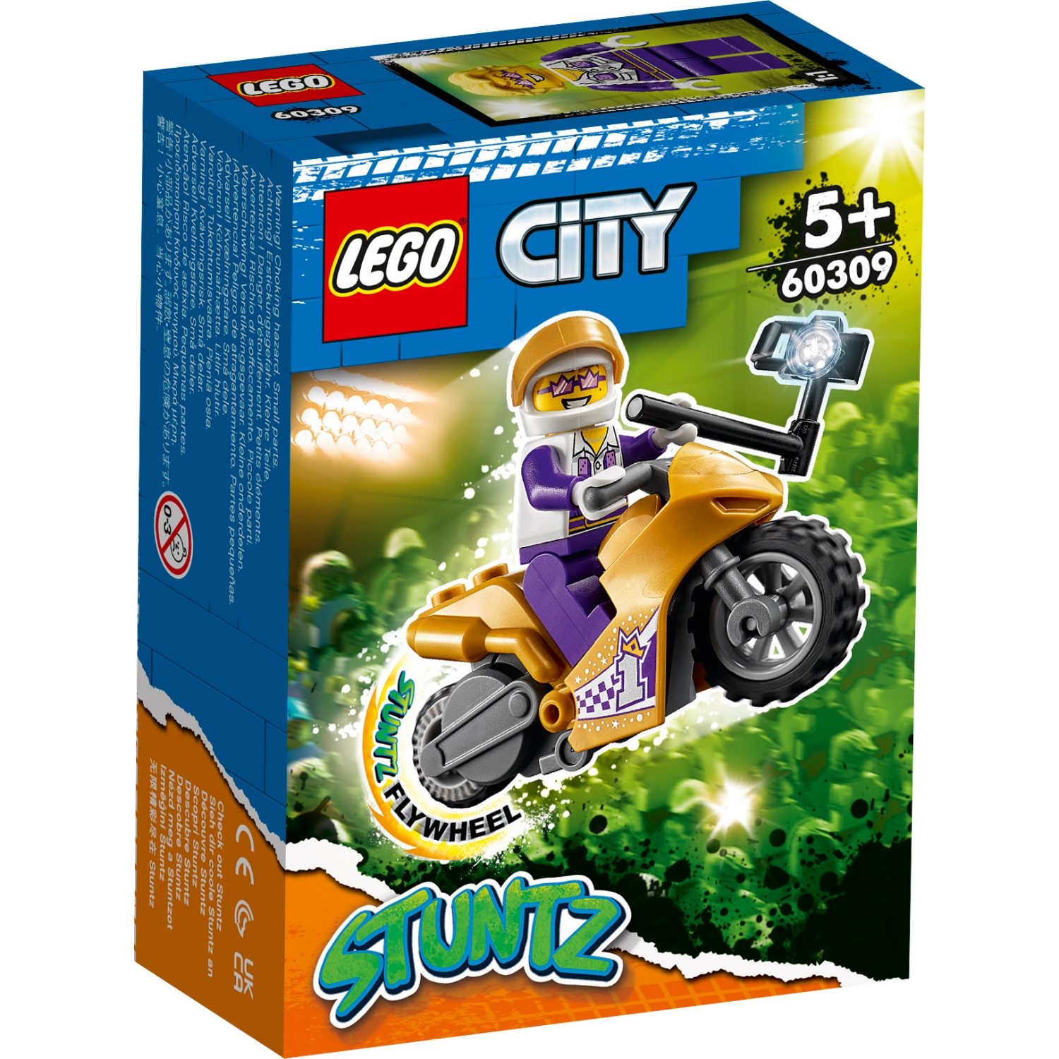 LEGO CITY 60309 SELFIE STUNTMOTOR