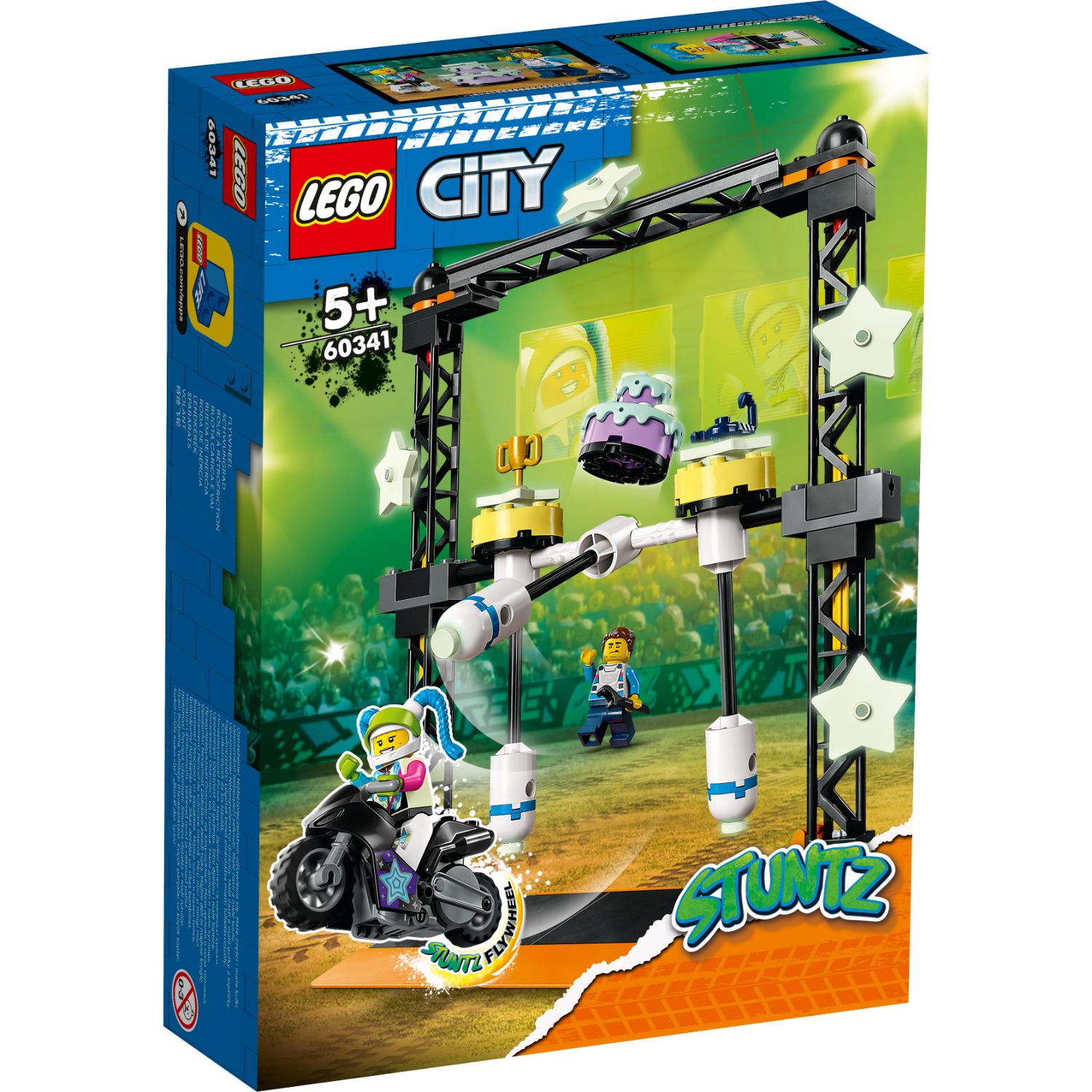 60341 LEGO CITY STUNTZ VERPLETT STUNT - 411 0341 - 529176