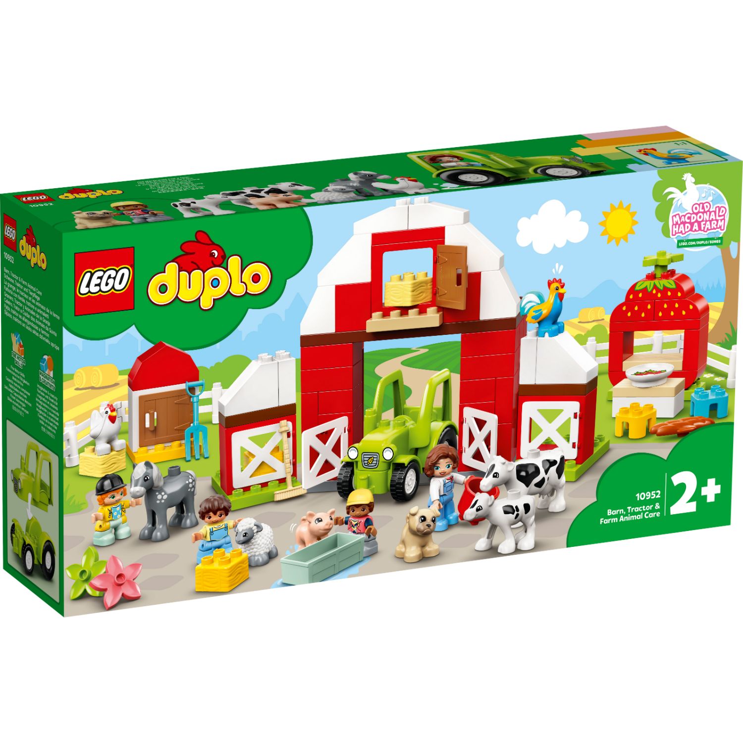 LEGO DUPLO 10952 SCHUUR,TRACTOR,BOERDERI