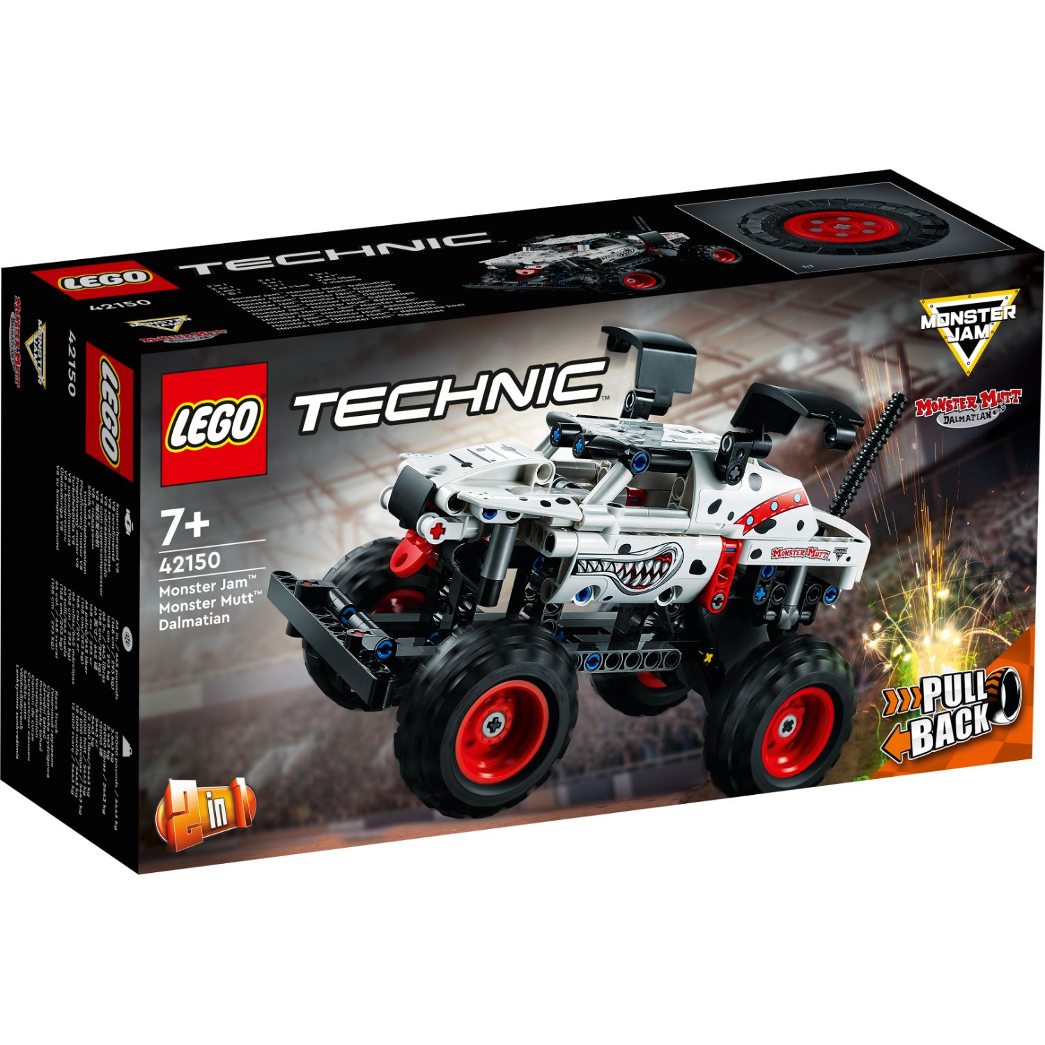 LEGO TECHNIC 42150 MONSTER JAM DALMATIAN - 411 2150 - 530561