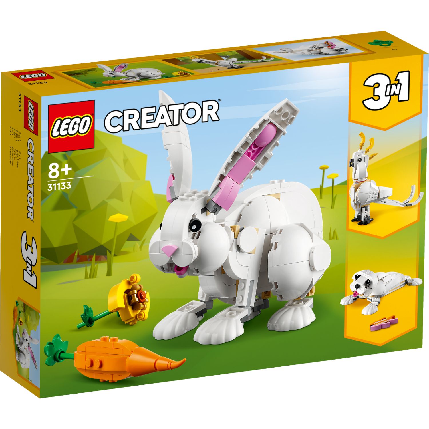 LEGO CREATOR 31133 WIT KONIJN - 411 5864 - 530409