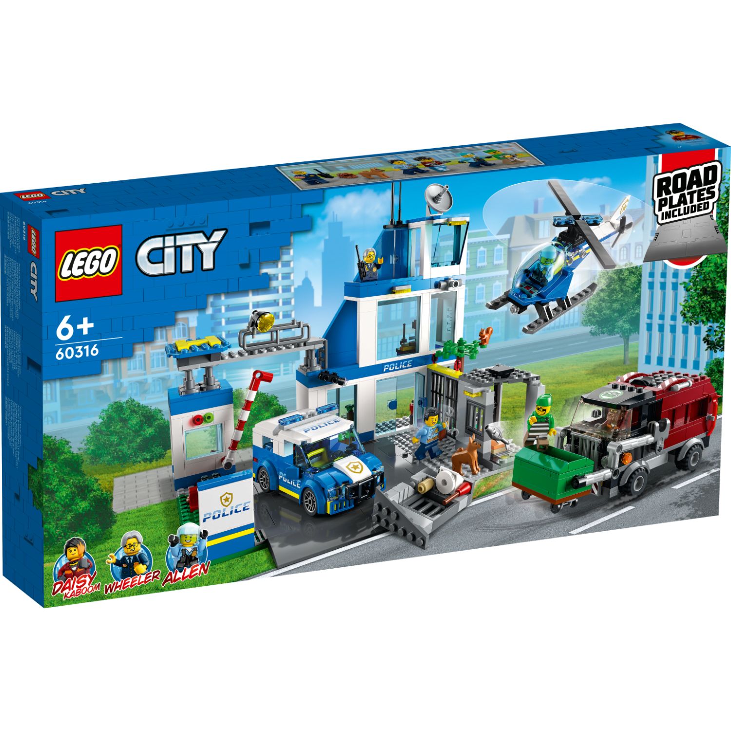 LEGO CITY 60316 POLITIEBUREAU
