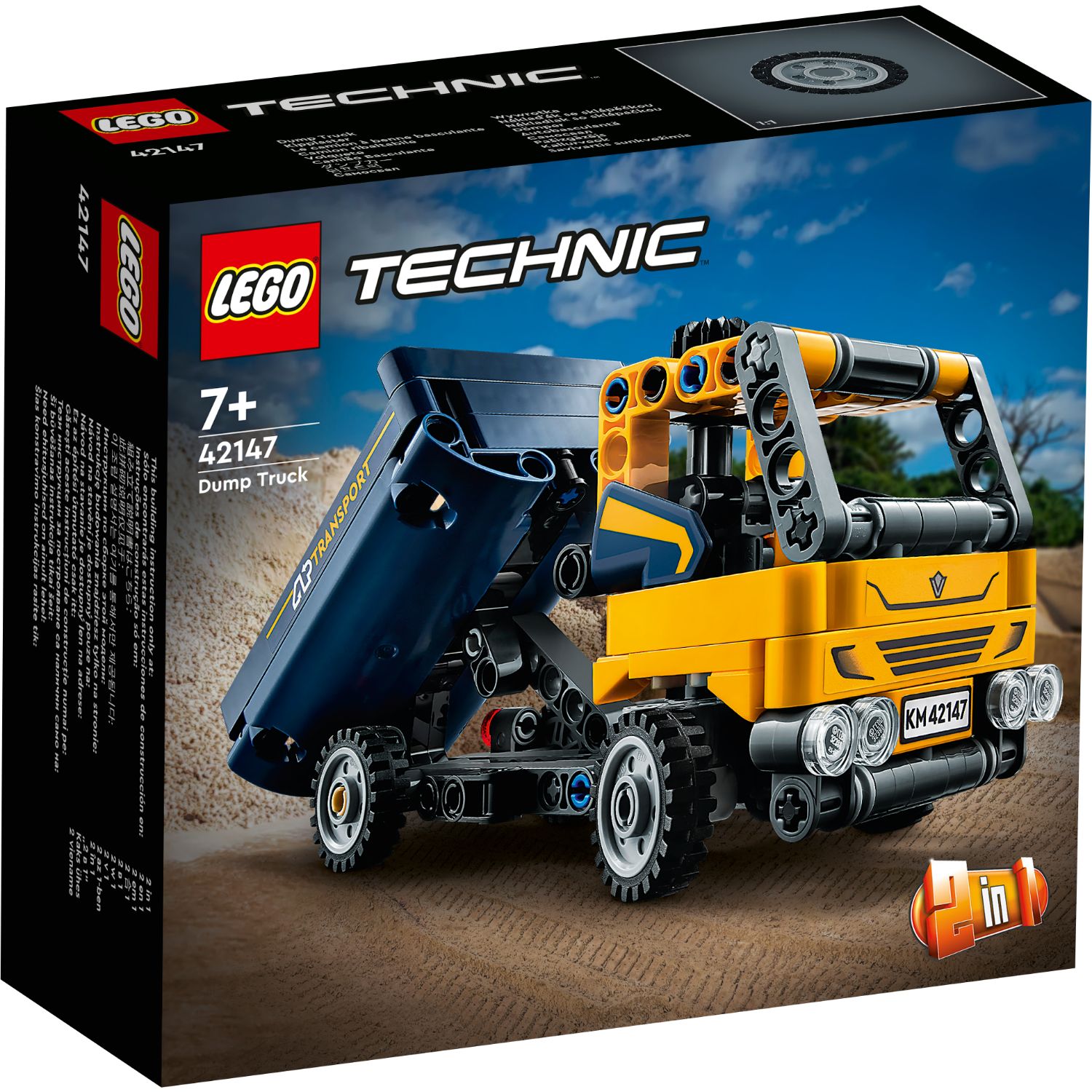 LEGO TECHNIC 42147 KIEPWAGEN - 411 7500 - 530443