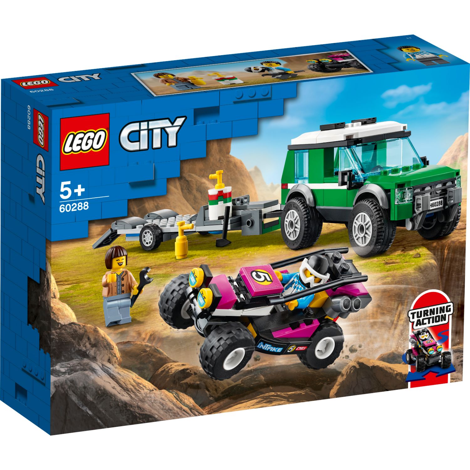 LEGO CITY 60288 RACEBUGGYTRANSPORT