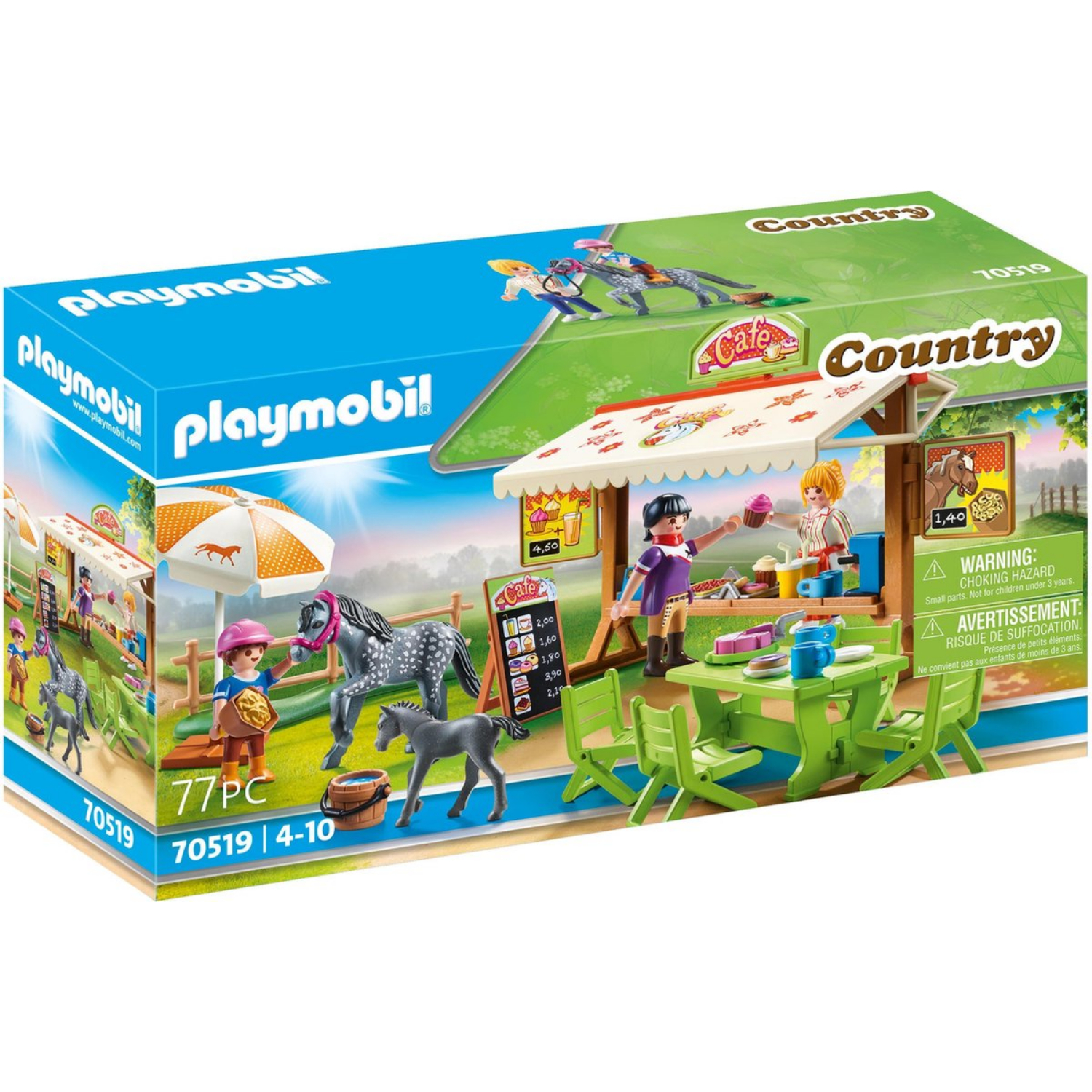 PLAYMOBIL 70519  COUNTRY PONY CAFE