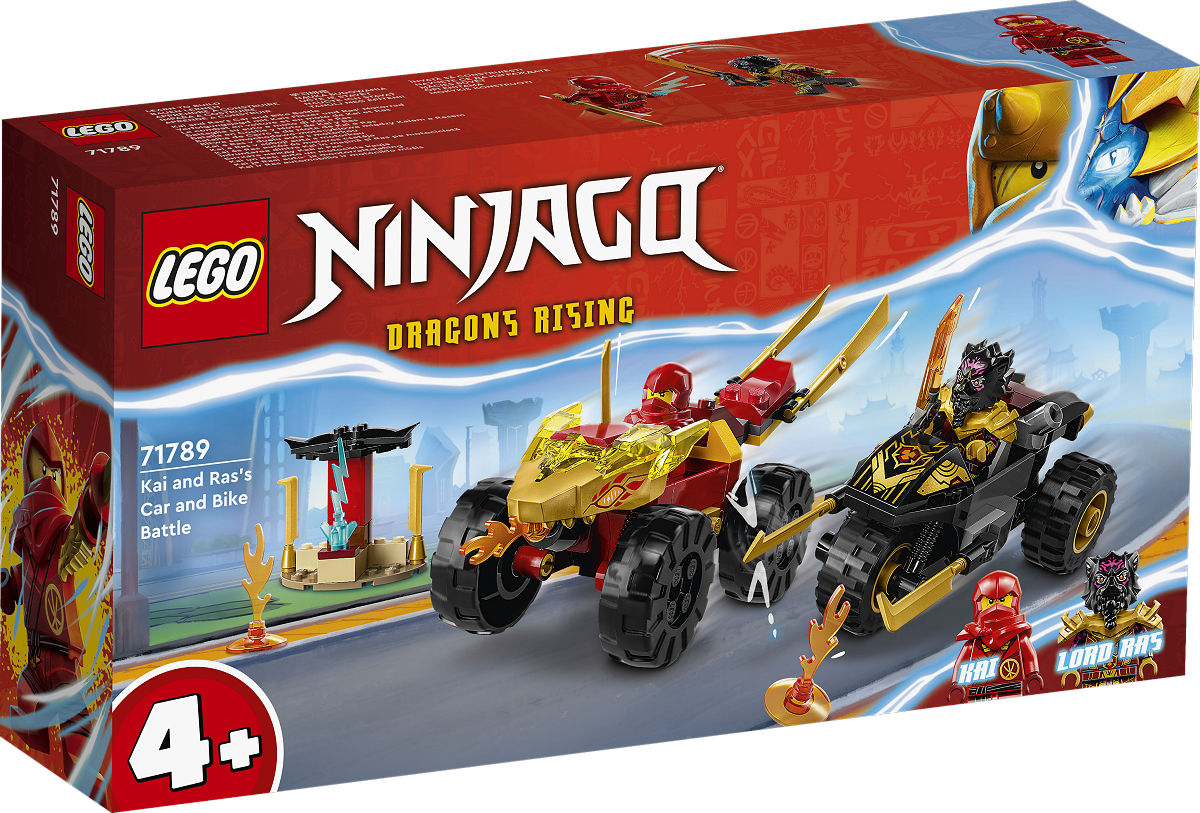 LEGO NINJAGO 71789 DUEL TUSSEN AUTO EN M - 5702017413044 - 531941